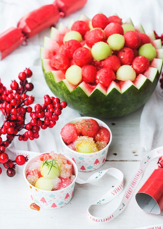 10 Ideias para a sua Mesa de Frutas de Natal