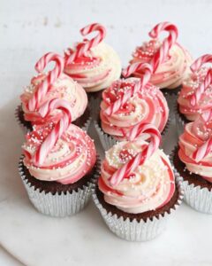 Ideias de Cupcakes de Natal