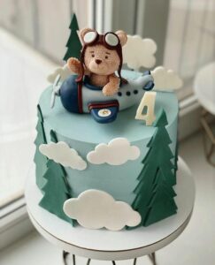 Bolo de Aniversário de Ursinho