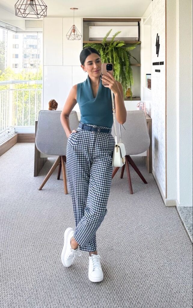 Looks de trabalho com tênis 