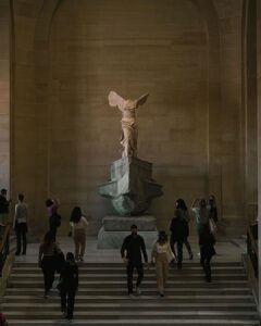 vitória de samotrácia - museu do louvre