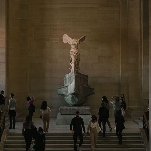 vitória de samotrácia - museu do louvre